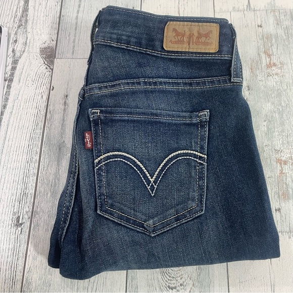 Levi Strauss Low Rise Denim Leggings 26x30 - Picture 9 of 9